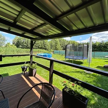 Letniskowy Na Mazurach Nad Stawem Lodge *